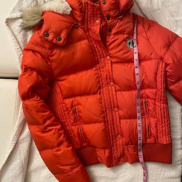 Women's American Eagle Puffer Coat, Size Large - Picture 14 of 16
